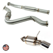 Load image into Gallery viewer, Nameless Performance Catback Exhaust - 2017-2021 BRZ / GT86 - 5" Muffler - Single Exit 4" Tip (SUCB17BRZ-5MU-25IN-40DW)