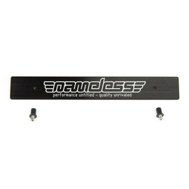 Nameless Performance Nameless Front License Plate Delete - Laser Engraved - Square Mounting Holes (NPPD-LA-RO)