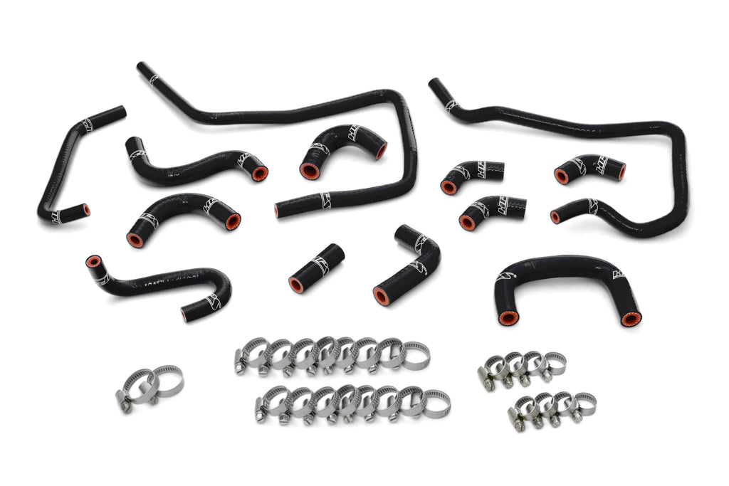 HPS Performance High Temp 3-ply Reinforced Silicone, Replaces OEM Ancillary Coolant Hoses (57-1806-BLK)