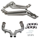 BBK Performance Parts 15-23 MUSTANG 5.0 1-7/8 LONG TUBE HEADERS PLUS MID PIPE (304 STAINLESS) - 18567