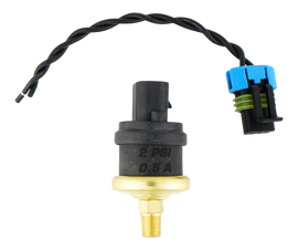 DeatschWerks 2psi 1/8th NPT Adjustable (1-3psi) Hobbs Switch with Pigtail (0.5A) (4-Hobbs-2)