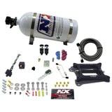 Nitrous Express 4150 Hitman Plus 4-BBL Nitrous Kit (50-200HP) w/10lb Bottle (40041-10)