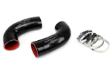 HPS Silicone Post MAF Dual Air Intake Tubes Kit Black 5.0L V8 for BMW 98-03 M5 E39 (57-1291-BLK)