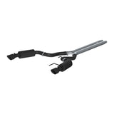 MBRP Exhaust 3in. Cat Back Dual Split Rear Street Version 4.5in. tips Black Coated (S7239BLK)