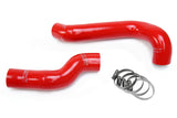 HPS Red Reinforced Silicone Radiator Hose Kit Coolant for BMW 01-06 E46 325Ci M54 2.5L (57-1698-RED)