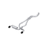 MBRP Exhaust 3in Cat-Back. Dual Rear Exit. T304. CF Tips (S43003CF)