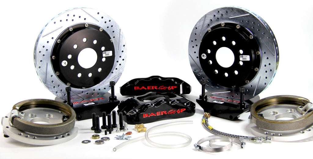 Baer Brakes OBS 13" Pro+ Brake System Rear Blk 70 B-Body (4142064B)