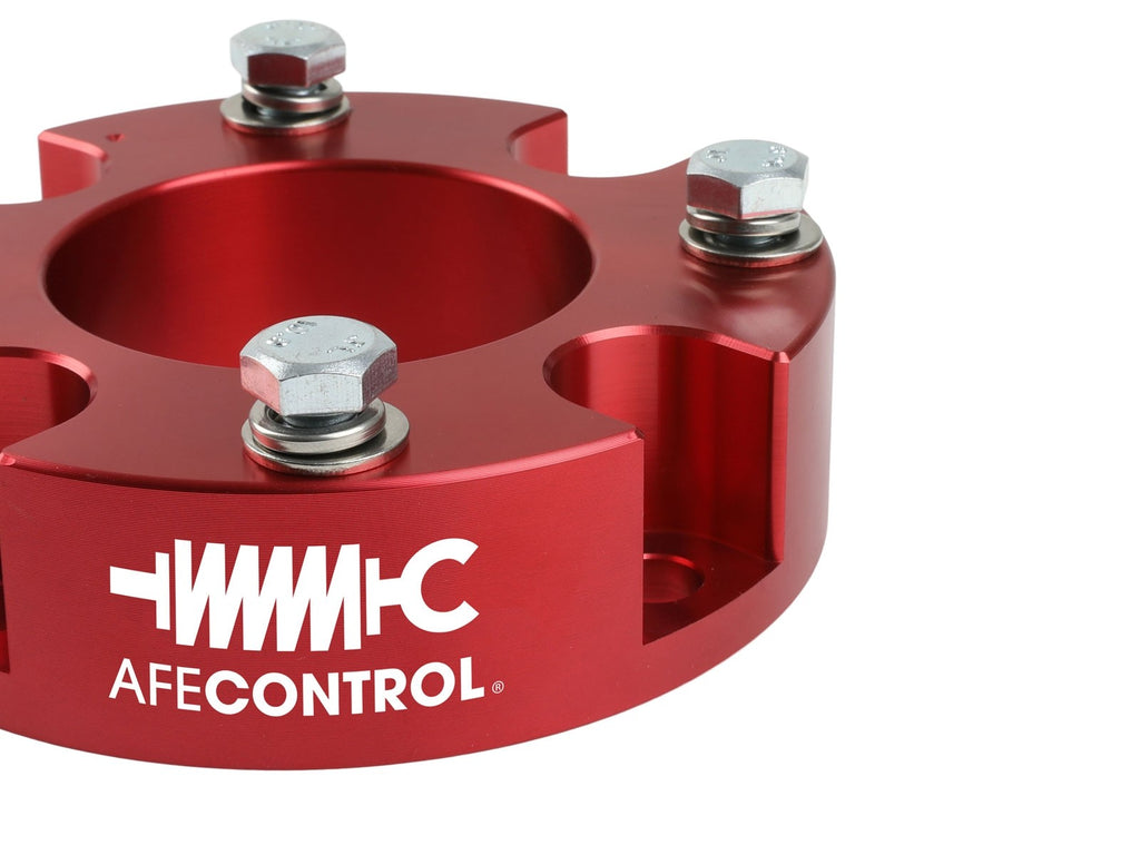 aFe Power CONTROL 1.875 IN Leveling Kit 22-23 Toyota Tundra - Red (416-72T005-R)