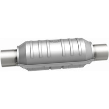 Load image into Gallery viewer, MagnaFlow Catalytic Converter 2 in Inlet 2 in Outlet 11 in Length SS (418004)