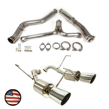 Load image into Gallery viewer, Nameless Performance Catback Exhaust - 2005-2007 Legacy GT / Spec B Sedan - 5" Muffler (SUCB05LEG-SED-5MU-40SWS)