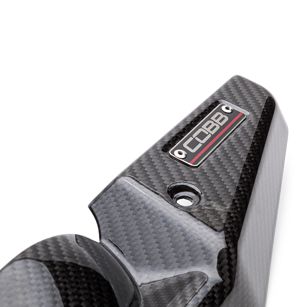 COBB Subaru Redline Carbon Fiber Alternator Cover 2008-2021 STI, 2008-2014 WRX (422600)