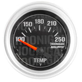 AutoMeter Hoonigan 52mm 100-200 Deg F Full Electronic Water Temp Gauge (4337-09000)