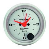 AutoMeter Ultra-Lite 52mm Short Sweep Electronic Clock (4385)