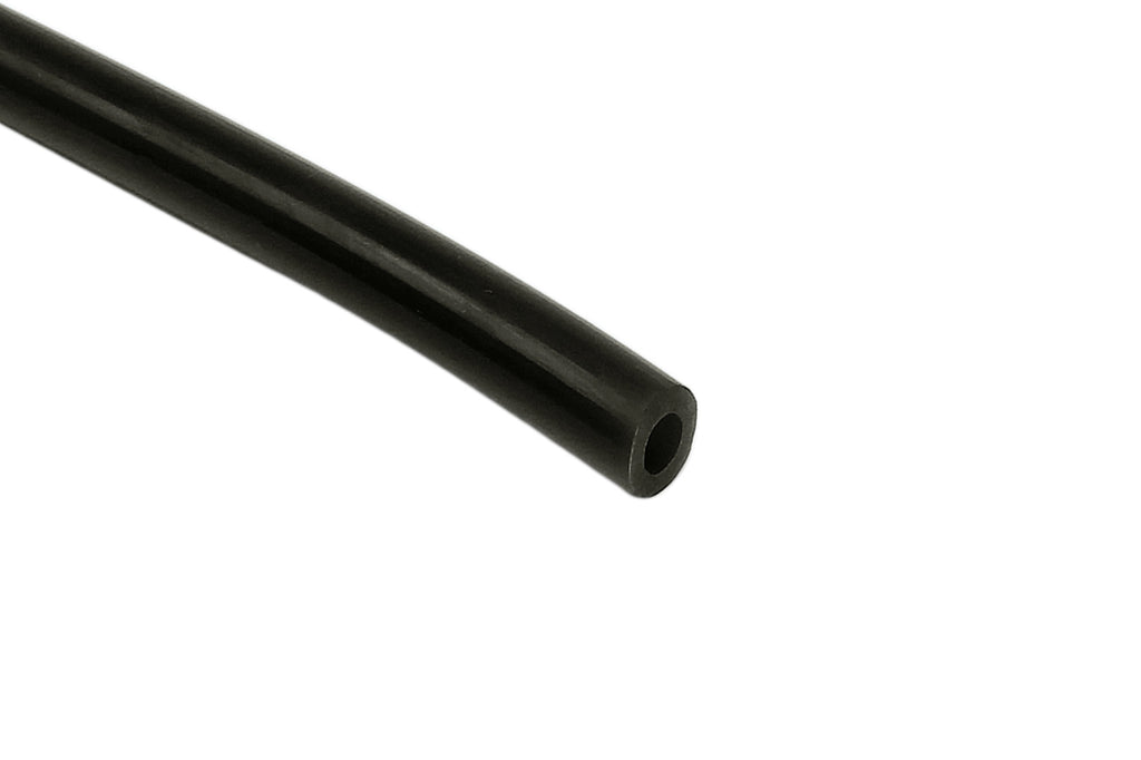 HPS Silicone Vacuum Hose 9/16" ID, 25 Foot Roll, Black (HTSVH14-BLKx25)