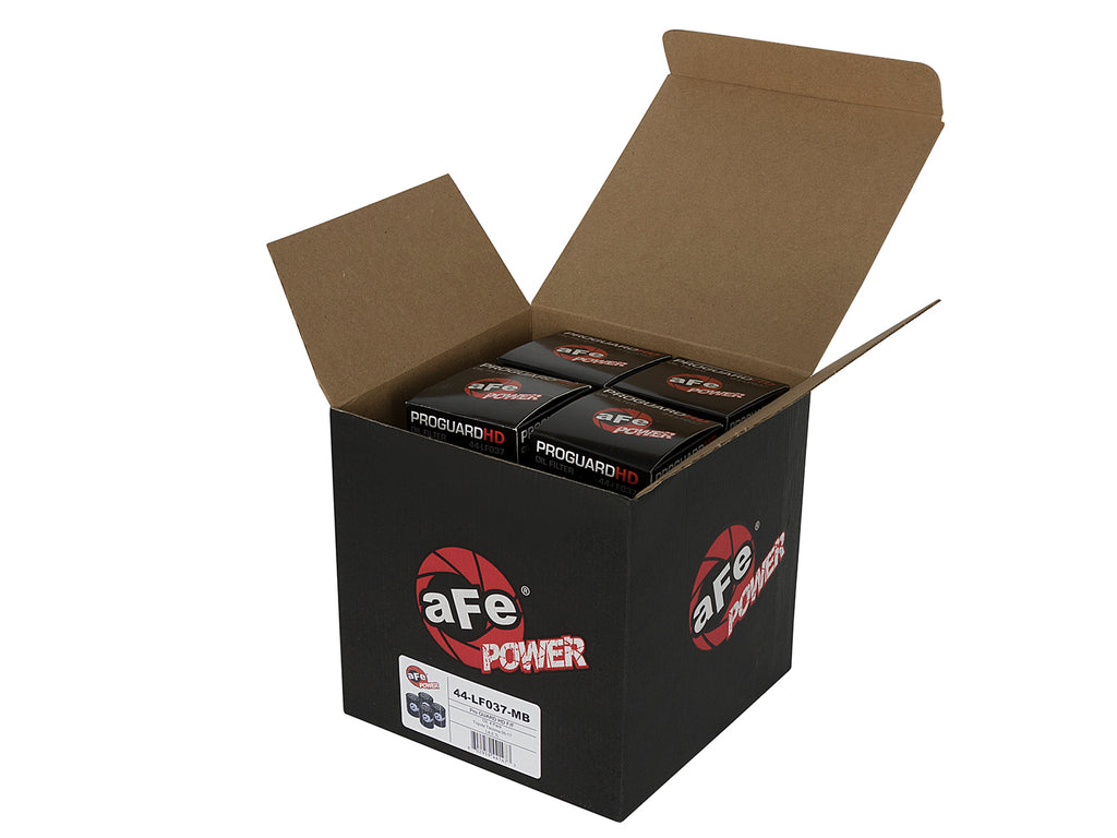aFe Power 06-15 Mazda MX-5 Miata ProGuard HD Oil Filter - 4 Pack (44-LF037-MB)