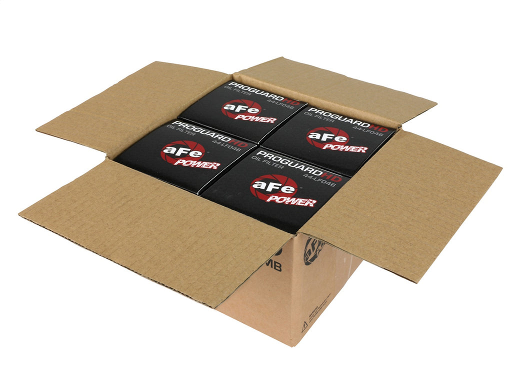 aFe Power PROGUARD Oil Filter- 4 Pack (44-LF046-MB)