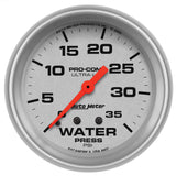 AutoMeter 66.7mm 35 PSI Mechanical Water Pressure Gauge (4407)