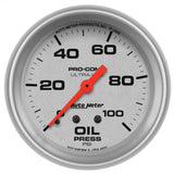 AutoMeter Ultra-Lite 66.7mm Mechanical 0-100 PSI Oil Pressure Gauge (4421)