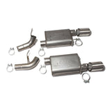 BBK Performance Parts 2005-2010 FORD MUSTANG GT 4.6L VARITUNE AXLE BACK EXHAUST KIT (439 STAINLESS) - 41005