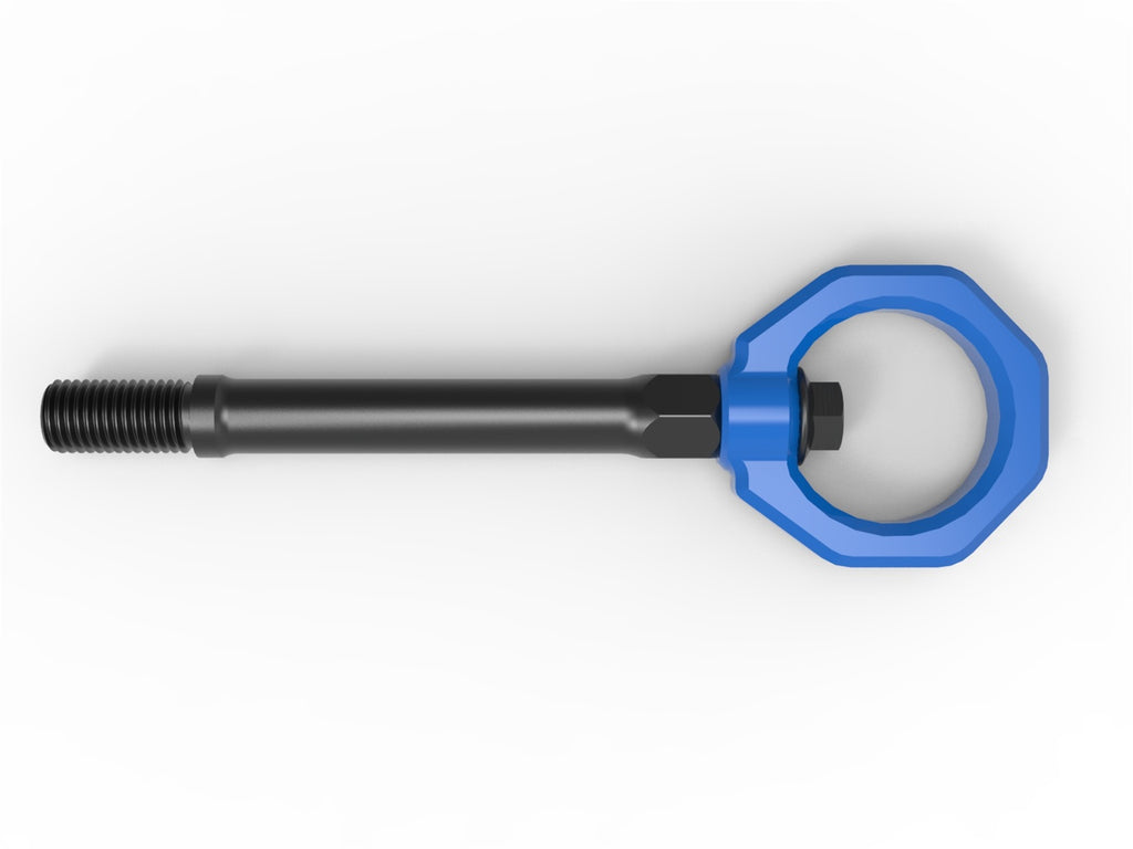 aFe Power CONTROL Front Tow Hook Chevrolet Corvette (C8) 20-25 V8-6.2L- Blue (450-401014-L)