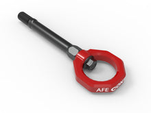 Load image into Gallery viewer, aFe Power CONTROL Front Tow Hook Red (450-401014-R)