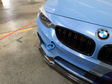 Load image into Gallery viewer, aFe Power Control Front Tow Hook Blue BMW F-Chassis 2/3/4/M (450-502001-L)