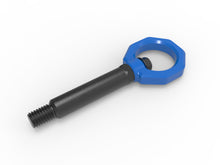 Load image into Gallery viewer, aFe Power Control Rear Tow Hook Blue BMW F-Chassis 2/3/4/M (450-502002-L)
