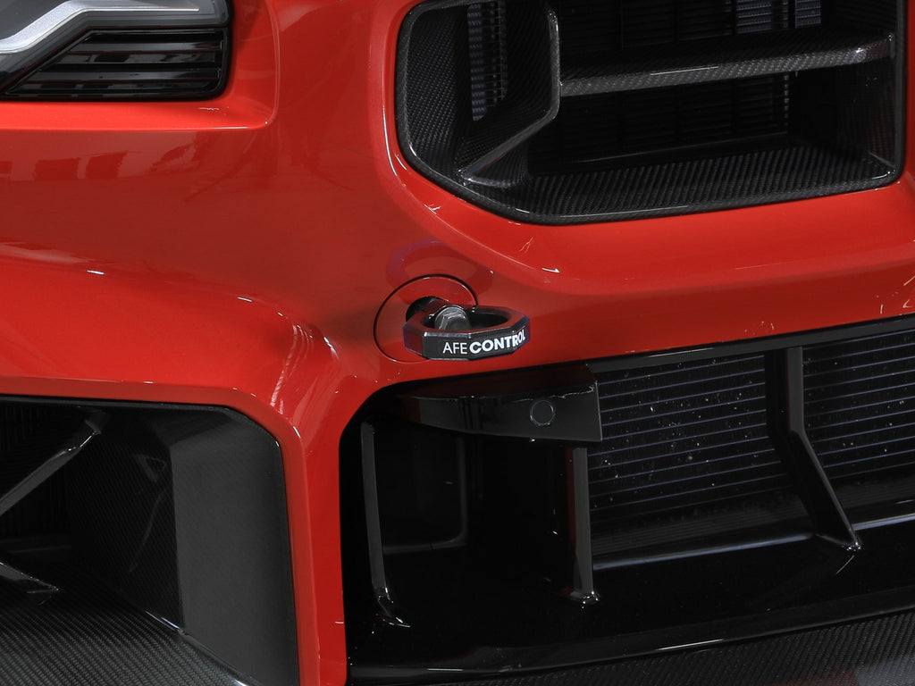aFe 23-25 BMW M2 (G87) CONTROL Front / Rear Tow Hook - Black (450-502004-B)