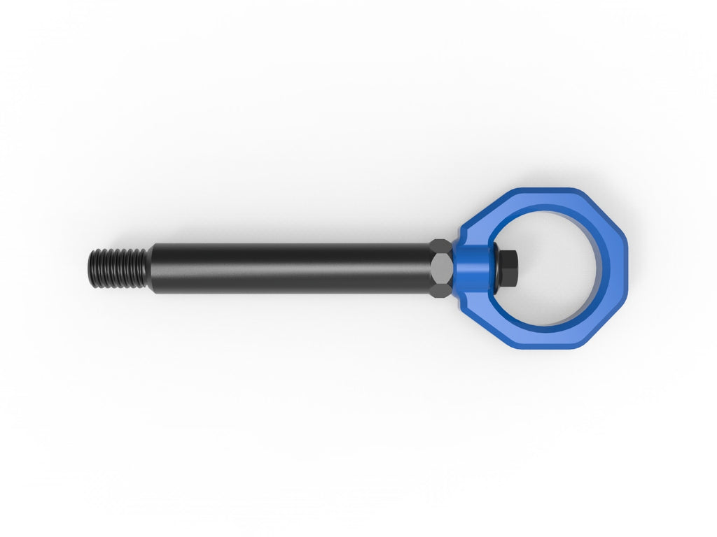 aFe 23-25 BMW M2 (G87) CONTROL Front / Rear Tow Hook - Blue (450-502004-L)