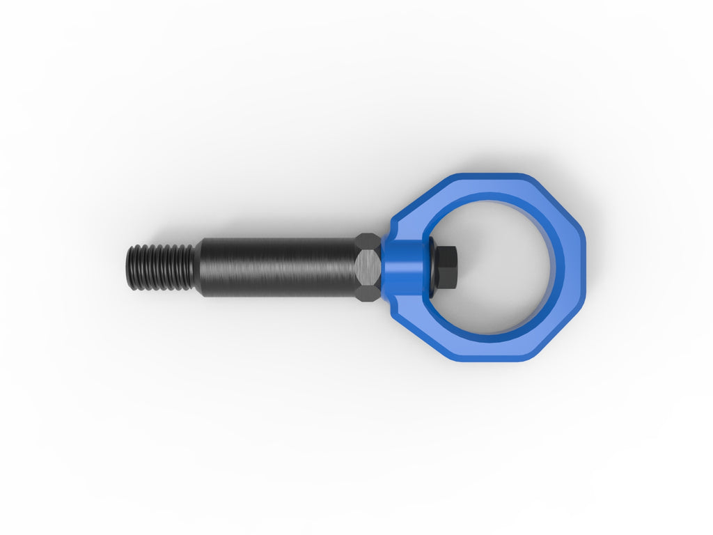 aFe Power Control Front Tow Hook Blue 20-21 Toyota GR Supra (A90) (450-721001-L)