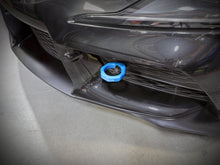 Load image into Gallery viewer, aFe Power Control Front Tow Hook Blue 20-21 Toyota GR Supra (A90) (450-721001-L)