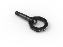 Load image into Gallery viewer, aFe Power Control Rear Tow Hook Black 20-21 Toyota GR Supra (A90) (450-721002-B)