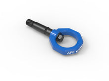 Load image into Gallery viewer, aFe Power Control Rear Tow Hook Blue 20-21 Toyota GR Supra (A90) (450-721002-L)