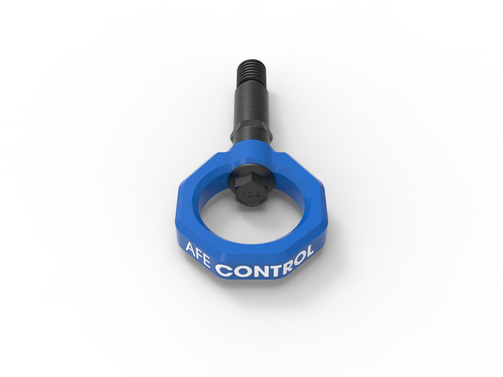 aFe Power Control Rear Tow Hook Blue 20-21 Toyota GR Supra (A90) (450-721002-L)