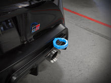 Load image into Gallery viewer, aFe Power Control Rear Tow Hook Blue 20-21 Toyota GR Supra (A90) (450-721002-L)