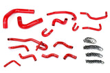 HPS Coolant Hose Kit for Toyota 4Runner 90-91 (57-2191-RED)