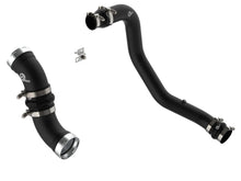 Load image into Gallery viewer, aFe 06-10 GM Diesel Trucks V8 6.6L BladeRunner Aluminum Hot &amp; Cold Charge Pipe Kit - Black (46-20054-B)