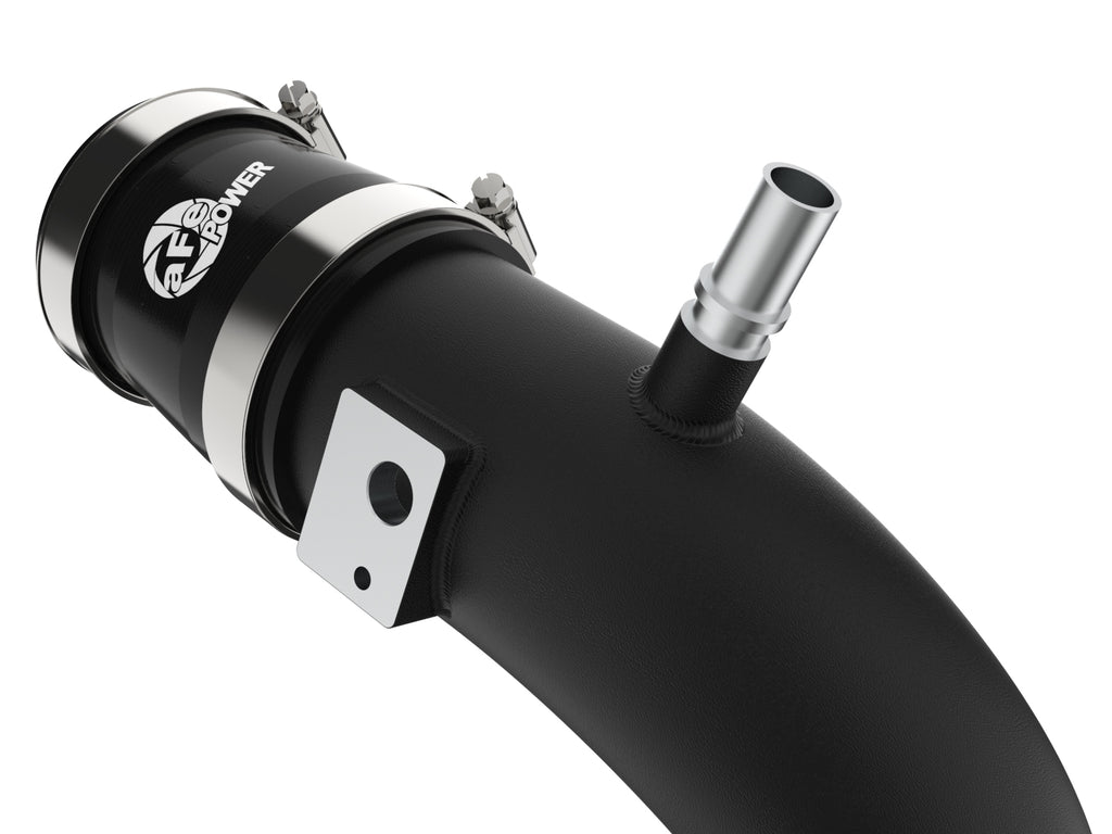 aFe Power 22-24 Ford Bronco Raptor V6-3.0L BladeRunner Aluminum Hot and Cold Charge Pipe Kit - Black (46-20754-B)