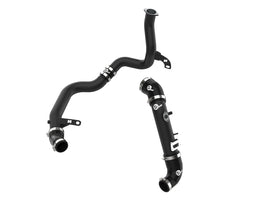 aFe Power 19-22 Hyundai Veloster N BladeRunner Aluminum Hot & Cold Charge Pipe Kit - Black (46-20764-B)