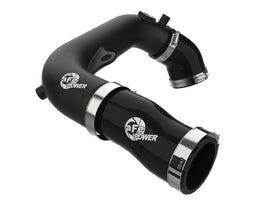 aFe 2024+ Jeep Wrangler JL L4-2.0L (t) BladeRunner 2-1/2in Aluminum Hot Charge Pipe - Black (46-20778-B)