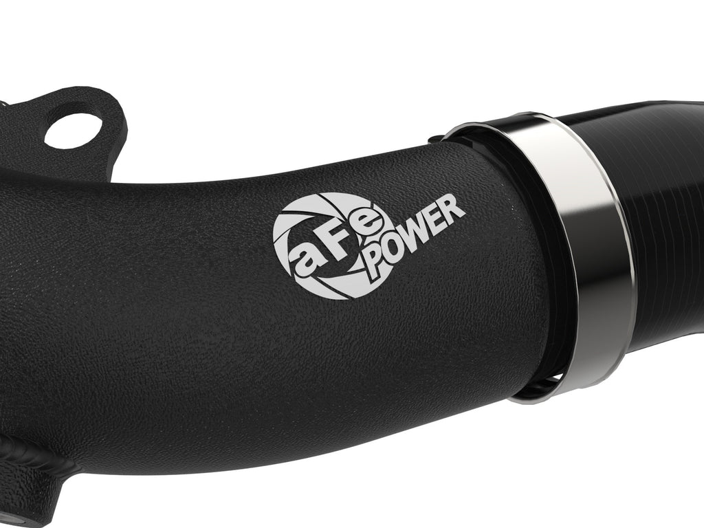 aFe 2024+ Jeep Wrangler JL L4-2.0L (t) BladeRunner 2-1/2in Aluminum Hot Charge Pipe - Black (46-20778-B)