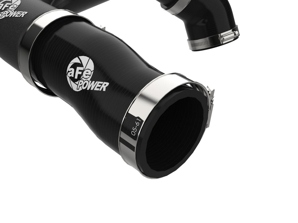 aFe 2024+ Jeep Wrangler JL L4-2.0L (t) BladeRunner 2-1/2in Aluminum Hot Charge Pipe - Black (46-20778-B)