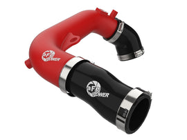 aFe 2024+ Jeep Wrangler JL L4-2.0L (t) BladeRunner 2-1/2in Aluminum Hot Charge Pipe - Red (46-20778-R)