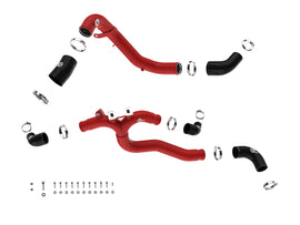 aFe Power 19-26 Genesis G70 V6 3.3L (tt) BladeRunner Aluminum Hot/Cold Charge Pipe Kit - Black (46-20804-R)