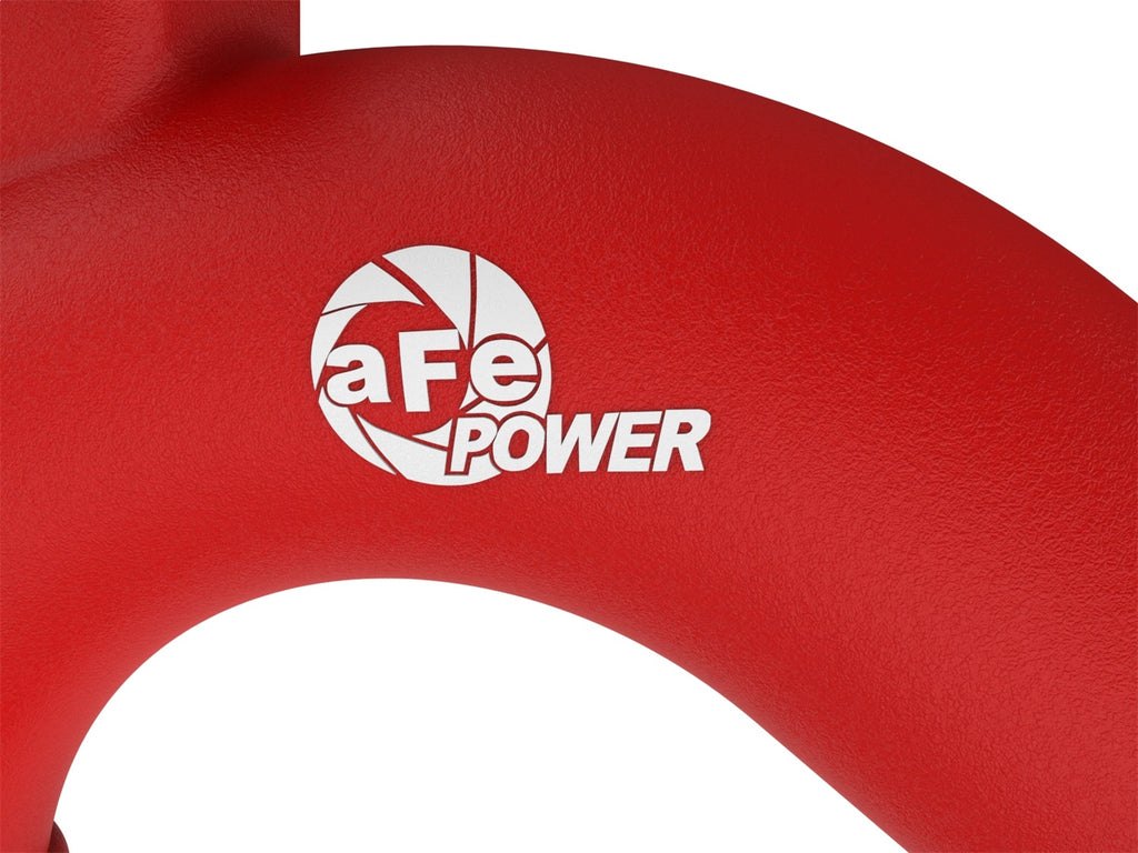 aFe Power 19-26 Genesis G70 V6 3.3L (tt) BladeRunner Aluminum Hot/Cold Charge Pipe Kit - Black (46-20804-R)