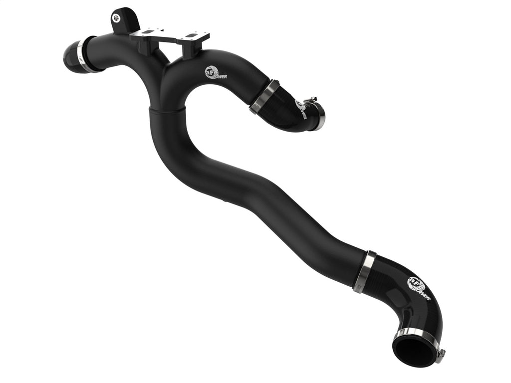 aFe Power 19-26 Genesis G70 V6 3.3L (tt) BladeRunner Aluminum Hot Charge Pipe - Black (46-20808-B)