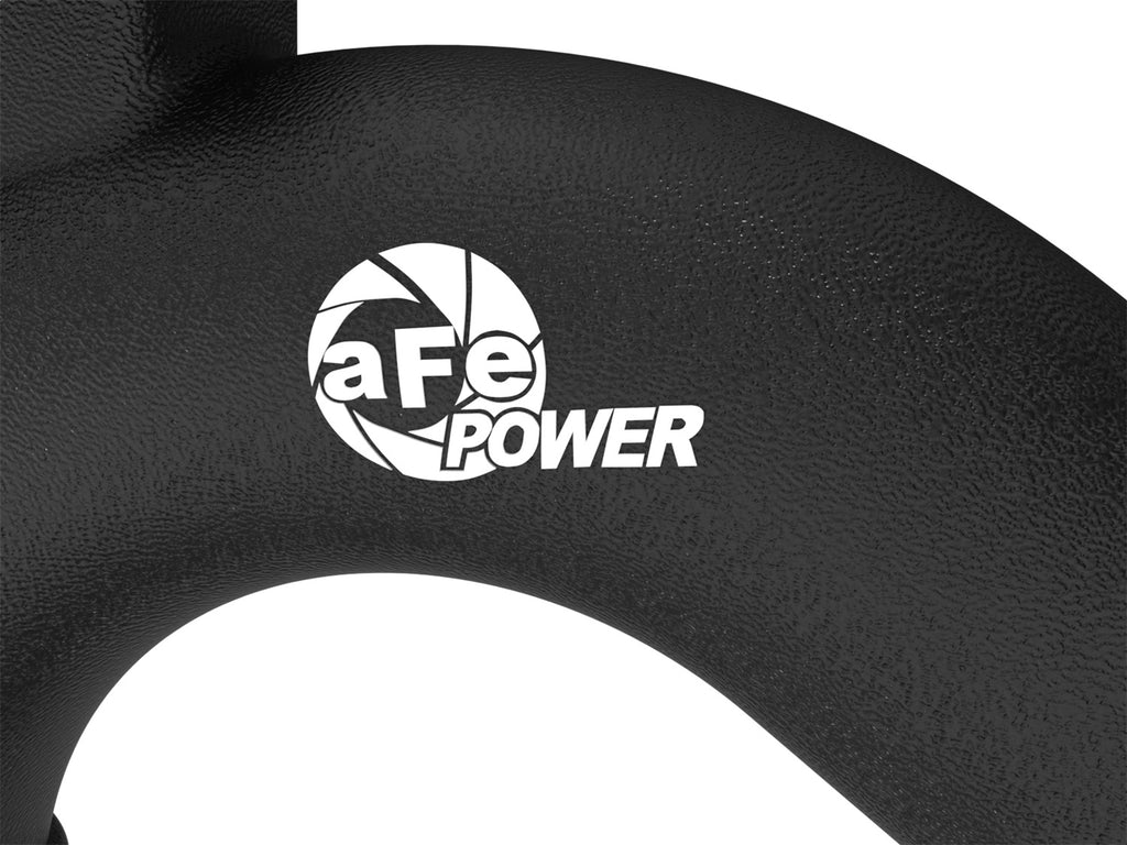 aFe Power 19-26 Genesis G70 V6 3.3L (tt) BladeRunner Aluminum Hot Charge Pipe - Black (46-20808-B)