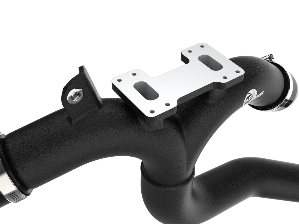 aFe Power 19-26 Genesis G70 V6 3.3L (tt) BladeRunner Aluminum Hot Charge Pipe - Black (46-20808-B)