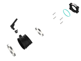 aFe Power 2020 Vette C8 Silver Bullet Aluminum Throttle Body Spacer / Works With Factory Intake Only - Blk (46-34017B)