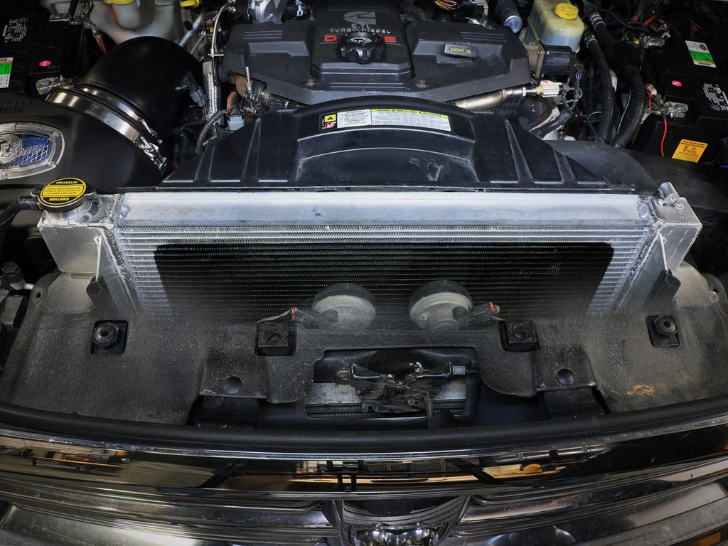 aFe 10-12 Dodge RAM L6-6.7L (td) BladeRunner Street Series High Capacity Aluminum Radiator (46-52191)